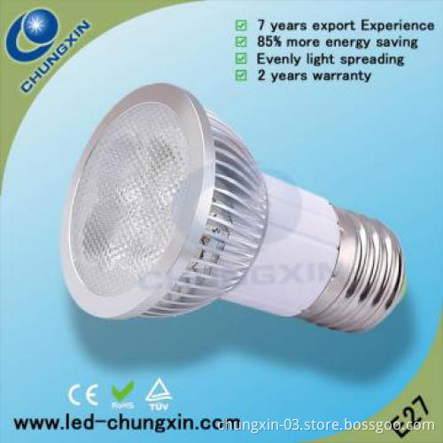 E27 LED Spot Light, 4W Power,High Efficiency and Brightness
